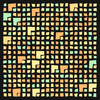 Ofset Quad üretken sanat arkaplan çizimi