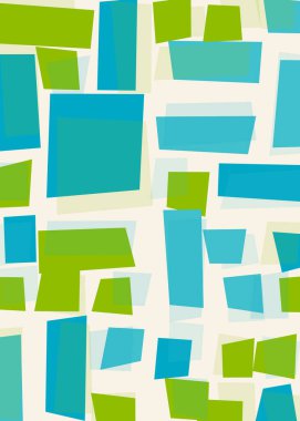 Ofset Quad üretken sanat arkaplan çizimi