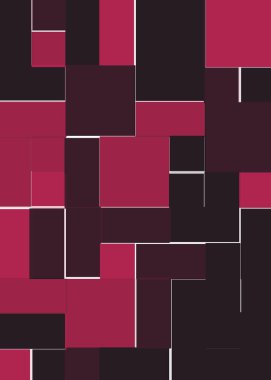 Ofset Quad üretken sanat arkaplan çizimi