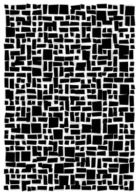 Ofset Quad üretken sanat arkaplan çizimi