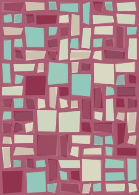 Ofset Quad üretken sanat arkaplan çizimi