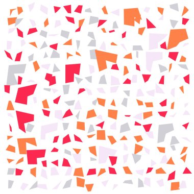 Ofset Quad üretken sanat arkaplan çizimi