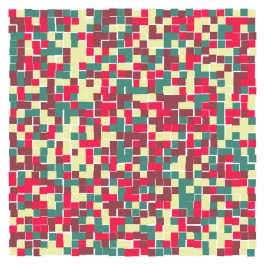 Ofset Quad üretken sanat arkaplan çizimi