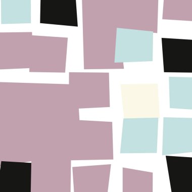 Ofset Quad üretken sanat arkaplan çizimi