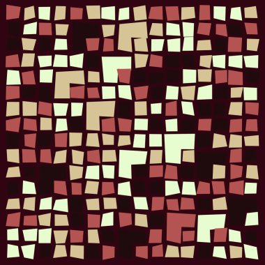 Ofset Quad üretken sanat arkaplan çizimi