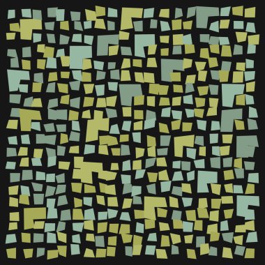 Ofset Quad üretken sanat arkaplan çizimi