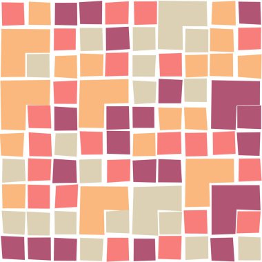 Ofset Quad üretken sanat arkaplan çizimi