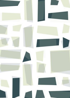 Ofset Quad üretken sanat arkaplan çizimi