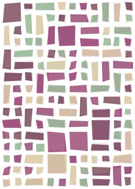 Ofset Quad üretken sanat arkaplan çizimi