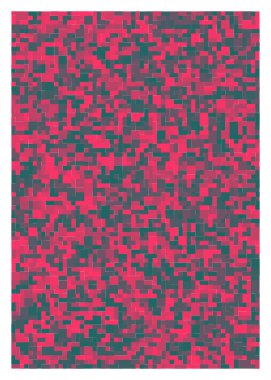 Ofset Quad üretken sanat arkaplan çizimi