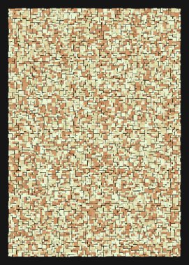 Ofset Quad üretken sanat arkaplan çizimi