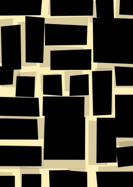 Ofset Quad üretken sanat arkaplan çizimi