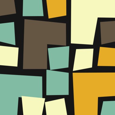 Ofset Quad üretken sanat arkaplan çizimi