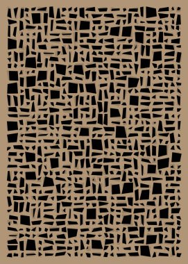 Ofset Quad üretken sanat arkaplan çizimi