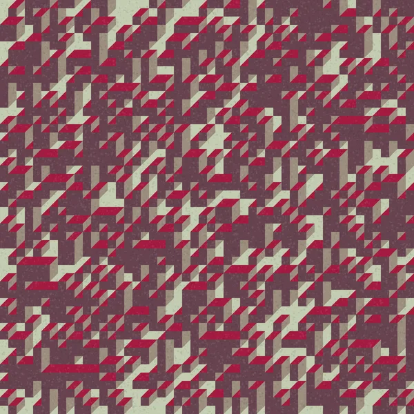 Edward Zajec 'in 1971' deki Il Cubo 'sunun uygulanması. Esasen 8 taştan oluşan bir Truchet fayans seti ve yerleştirme sanatı illüstrasyonu için kurallar