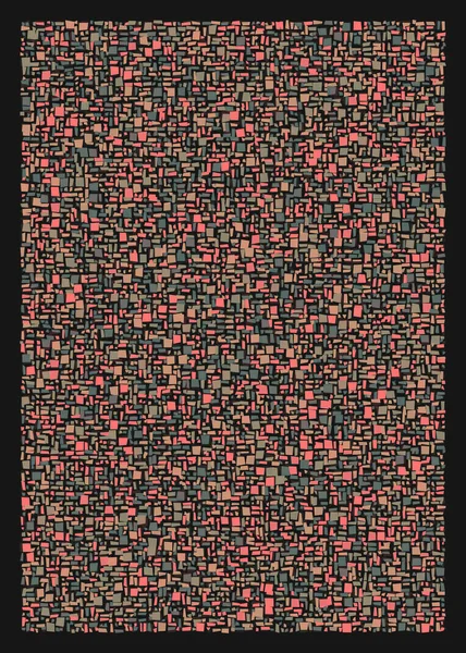 Ofset Quad üretken sanat arkaplan çizimi