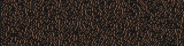 Edward Zajec 'in 1971' deki Il Cubo 'sunun uygulanması. Esasen 8 taştan oluşan bir Truchet fayans seti ve yerleştirme sanatı illüstrasyonu için kurallar