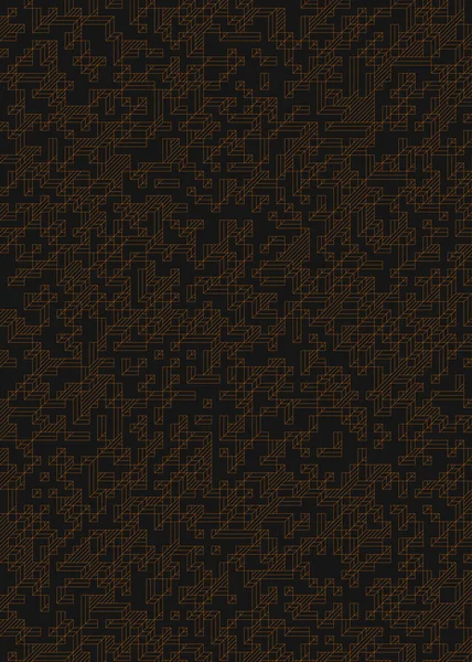 Edward Zajec 'in 1971' deki Il Cubo 'sunun uygulanması. Esasen 8 taştan oluşan bir Truchet fayans seti ve yerleştirme sanatı illüstrasyonu için kurallar