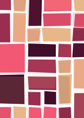 Ofset Quad üretken sanat arkaplan çizimi