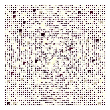 Ofset Quad üretken sanat arkaplan çizimi