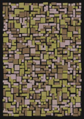 Ofset Quad üretken sanat arkaplan çizimi