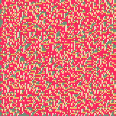 Edward Zajec 'in 1971' deki Il Cubo 'sunun uygulanması. Esasen 8 taştan oluşan bir Truchet fayans seti ve yerleştirme sanatı illüstrasyonu için kurallar