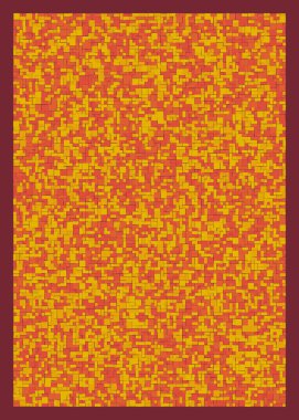 Ofset Quad üretken sanat arkaplan çizimi