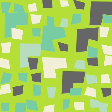 Ofset Quad üretken sanat arkaplan çizimi