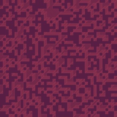 Edward Zajec 'in 1971' deki Il Cubo 'sunun uygulanması. Esasen 8 taştan oluşan bir Truchet fayans seti ve yerleştirme sanatı illüstrasyonu için kurallar