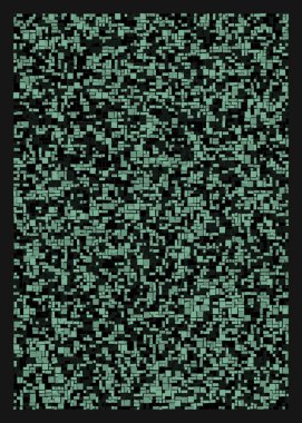 Ofset Quad üretken sanat arkaplan çizimi