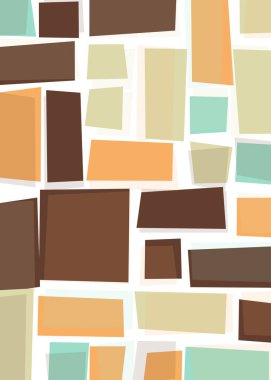 Ofset Quad üretken sanat arkaplan çizimi