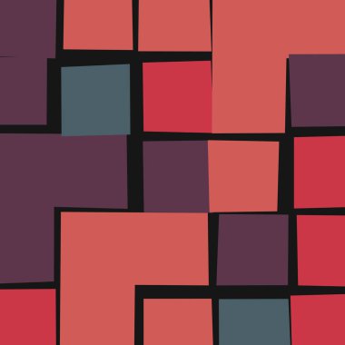 Ofset Quad üretken sanat arkaplan çizimi