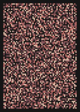 Ofset Quad üretken sanat arkaplan çizimi