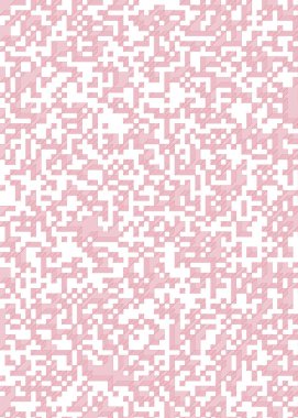 Edward Zajec 'in 1971' deki Il Cubo 'sunun uygulanması. Esasen 8 taştan oluşan bir Truchet fayans seti ve yerleştirme sanatı illüstrasyonu için kurallar