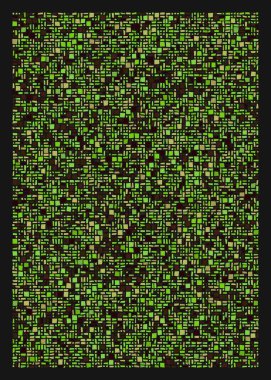 Ofset Quad üretken sanat arkaplan çizimi