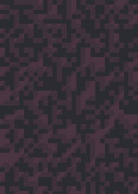 Edward Zajec 'in 1971' deki Il Cubo 'sunun uygulanması. Esasen 8 taştan oluşan bir Truchet fayans seti ve yerleştirme sanatı illüstrasyonu için kurallar