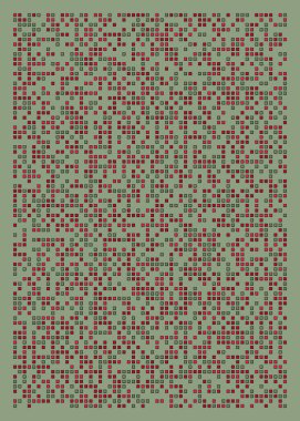 Ofset Quad üretken sanat arkaplan çizimi