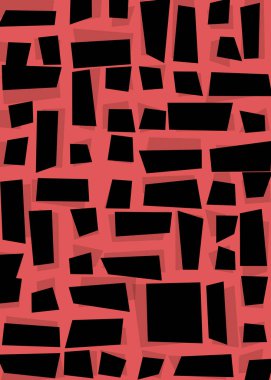 Ofset Quad üretken sanat arkaplan çizimi