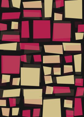 Ofset Quad üretken sanat arkaplan çizimi