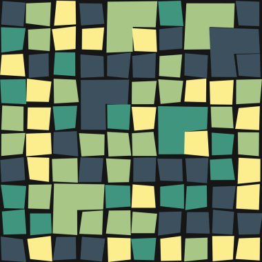 Ofset Quad üretken sanat arkaplan çizimi