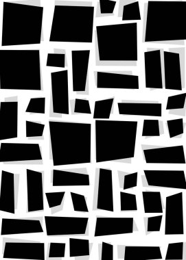 Ofset Quad üretken sanat arkaplan çizimi