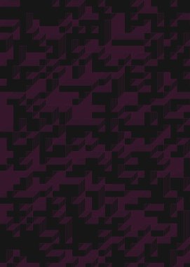 Edward Zajec 'in 1971' deki Il Cubo 'sunun uygulanması. Esasen 8 taştan oluşan bir Truchet fayans seti ve yerleştirme sanatı illüstrasyonu için kurallar