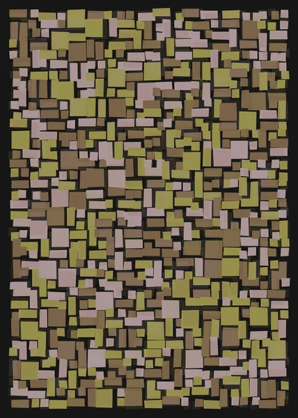 Ofset Quad üretken sanat arkaplan çizimi