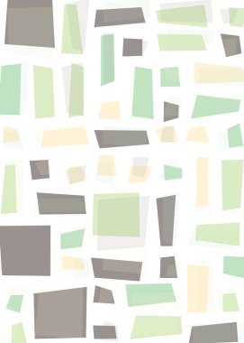 Ofset Quad üretken sanat arkaplan çizimi