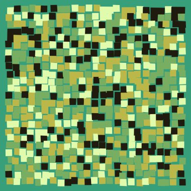 Ofset Quad üretken sanat arkaplan çizimi