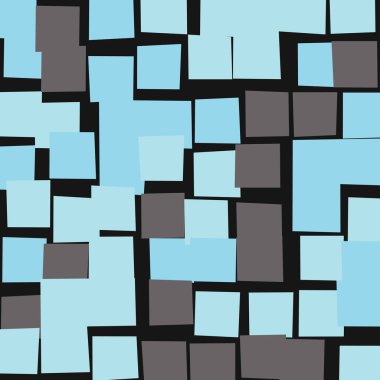 Ofset Quad üretken sanat arkaplan çizimi