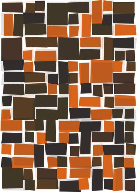 Ofset Quad üretken sanat arkaplan çizimi