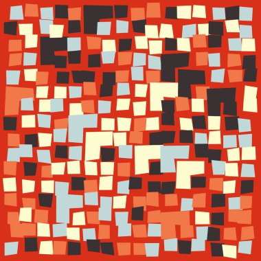 Ofset Quad üretken sanat arkaplan çizimi