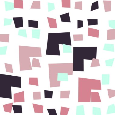 Ofset Quad üretken sanat arkaplan çizimi