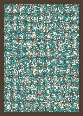 Ofset Quad üretken sanat arkaplan çizimi